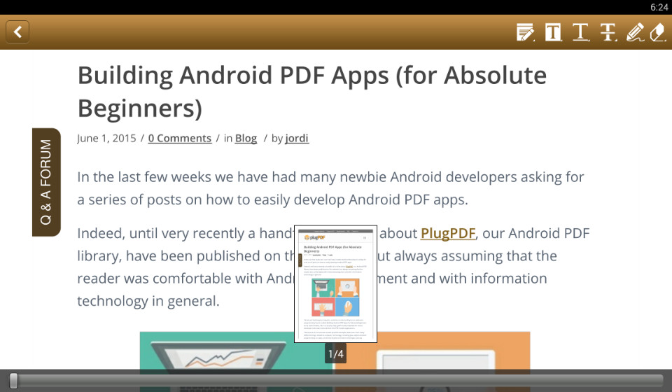 Cómo Programar Un Completo Lector PDF en Android Cómo Programar Un Completo Lector PDF en Android